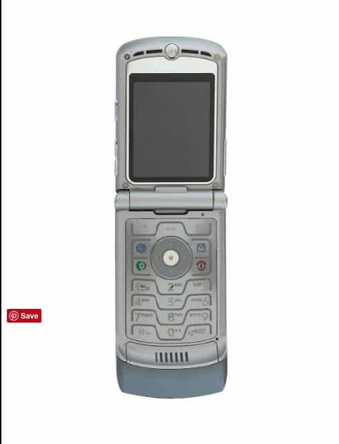 Paulson’s Motorola Razor one of…