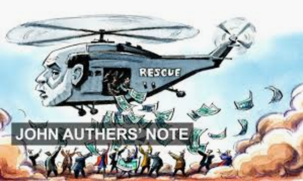 The idea of helicopter money…